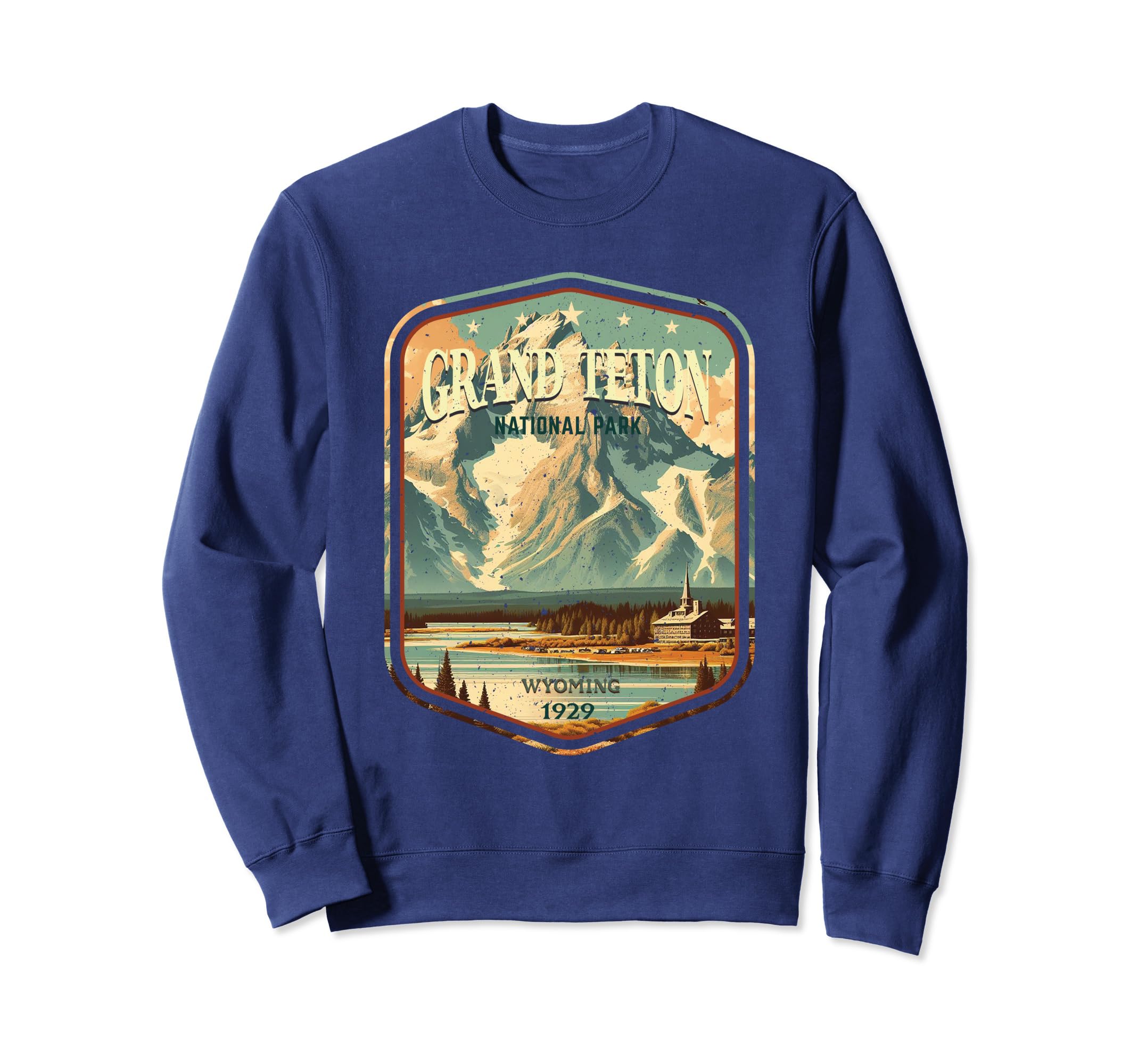 Grand Teton National Park Stars Sweatshirt - Streetwear Style Men Women - T-Shirt, Sweatshirt, Hoodie