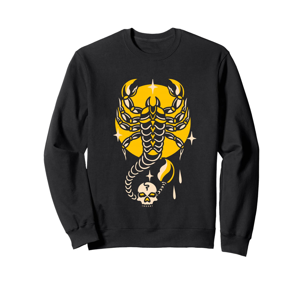 Traditional Tattoo Flash Old Sweatshirt - Minimalist Print for Adults - T-Shirt, Sweatshirt, Hoodie