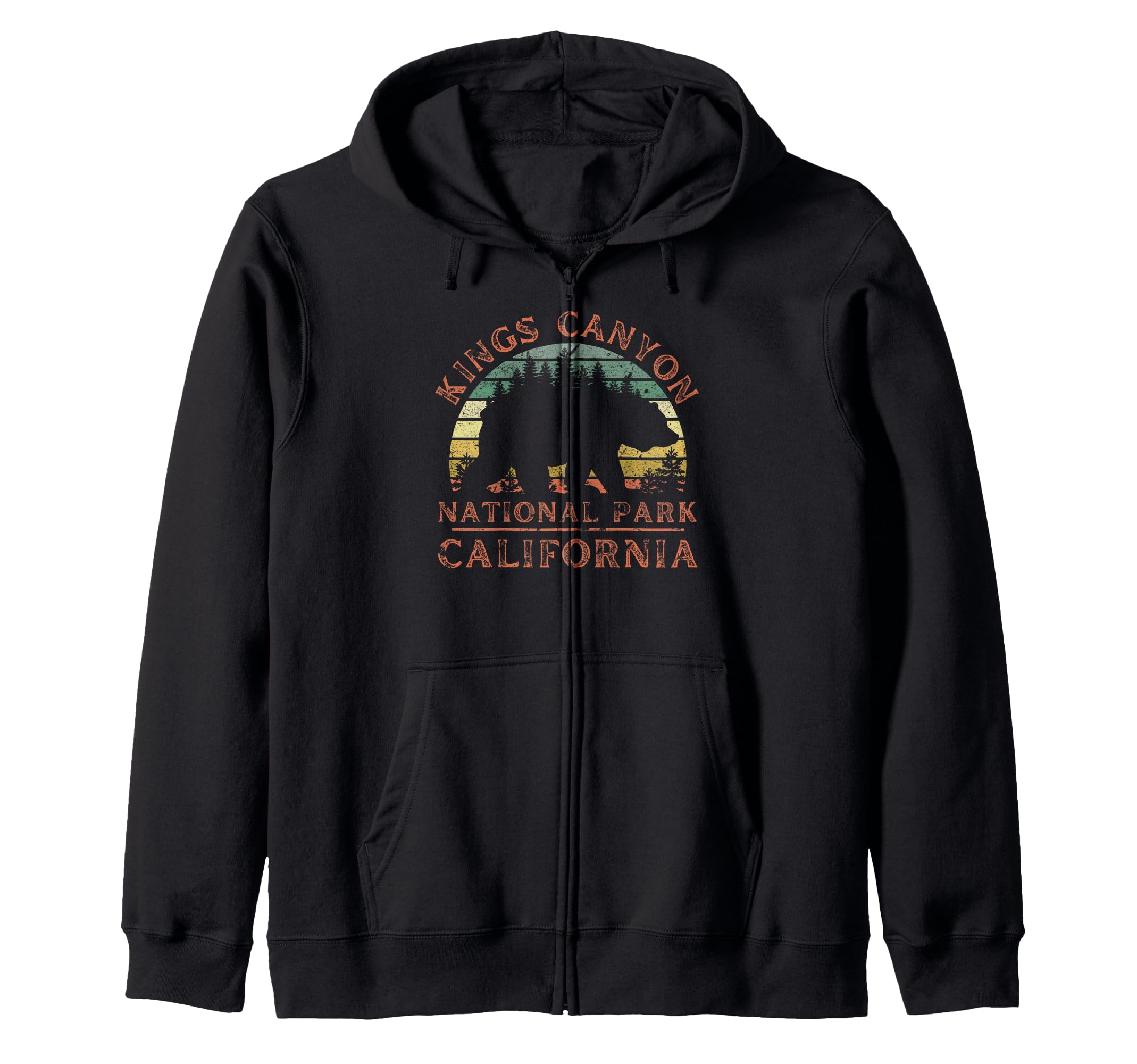 Kings Canyon National Park T-Shirt - Fun Novelty Design for Adults - T-Shirt, Sweatshirt, Hoodie