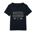 Whatever Nevermind Gen X Nostalgic 90S T-Shirt - Novelty Apparel Unisex - T-Shirt, Sweatshirt, Hoodie