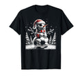 Frosty Soccer Ball Snowman Player T-Shirt - Novelty Apparel for Adults - T-Shirt, Sweatshirt, Hoodie