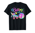 Roller Skates Birthday Disco Ball T-Shirt - Custom Art Print Men Women - T-Shirt, Sweatshirt, Hoodie