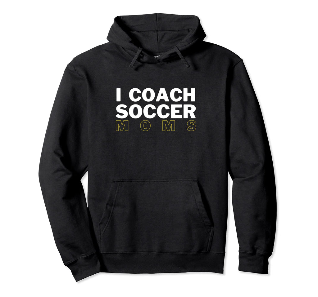 I Coach Soccer Moms Mulletrodeo Hoodie - Minimalist Print Unisex - T-Shirt, Sweatshirt, Hoodie