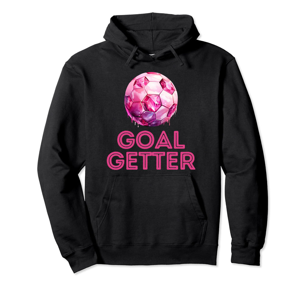 Goal Getter Soccer Player Striker Forward Hoodie - Custom Art Print Unisex - T-Shirt, Sweatshirt, Hoodie