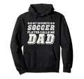 My Favorite Soccer Player Calls Me Hoodie - Minimalist Print for Adults - T-Shirt, Sweatshirt, Hoodie