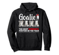 Ice Hockey Goalie Nana Funny Ice Hockey Hoodie - Trendy Graphic Men Women - T-Shirt, Sweatshirt, Hoodie