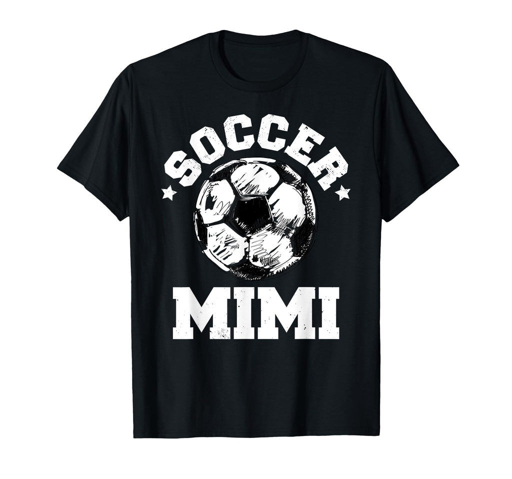Soccer Mimi Soccer Ball Distressed T-Shirt - Unique Graphic Men Women - T-Shirt, Sweatshirt, Hoodie