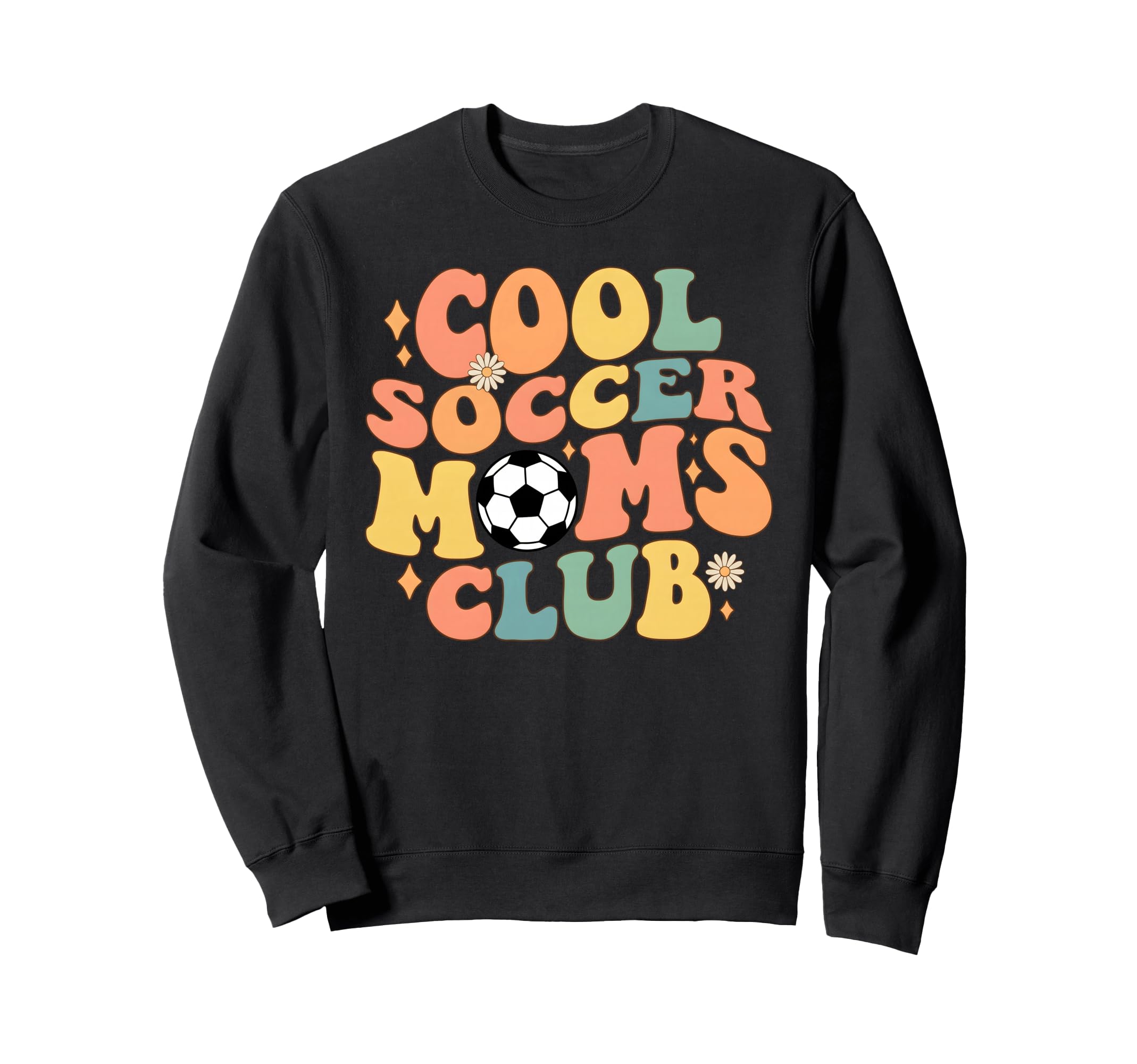 Soccer Mom Club Sports Mother Sweatshirt - Aesthetic Graphic Unisex - T-Shirt, Sweatshirt, Hoodie