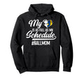 Ball Mom Proud Soccer Volleyball Mom Hoodie - Unique Graphic for Adults - T-Shirt, Sweatshirt, Hoodie