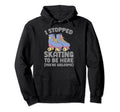 Roller Skating Rollerskate I Stopped Hoodie - Custom Art Print Men Women - T-Shirt, Sweatshirt, Hoodie