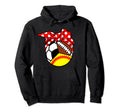Softball Soccer Football Player Mom Hoodie - Custom Art Print for Adults - T-Shirt, Sweatshirt, Hoodie