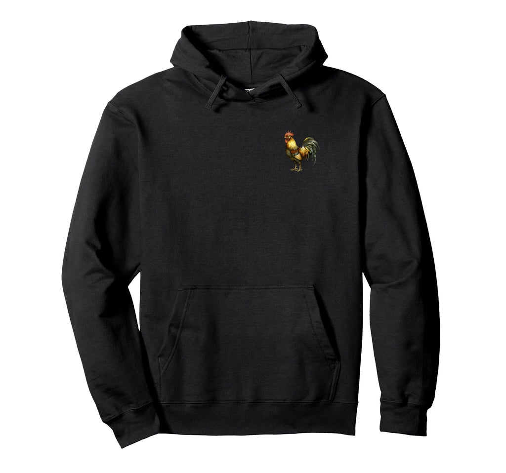 Rooster Key West Florida Vacation 2 Sided Hoodie - Custom Art Print Unisex - T-Shirt, Sweatshirt, Hoodie