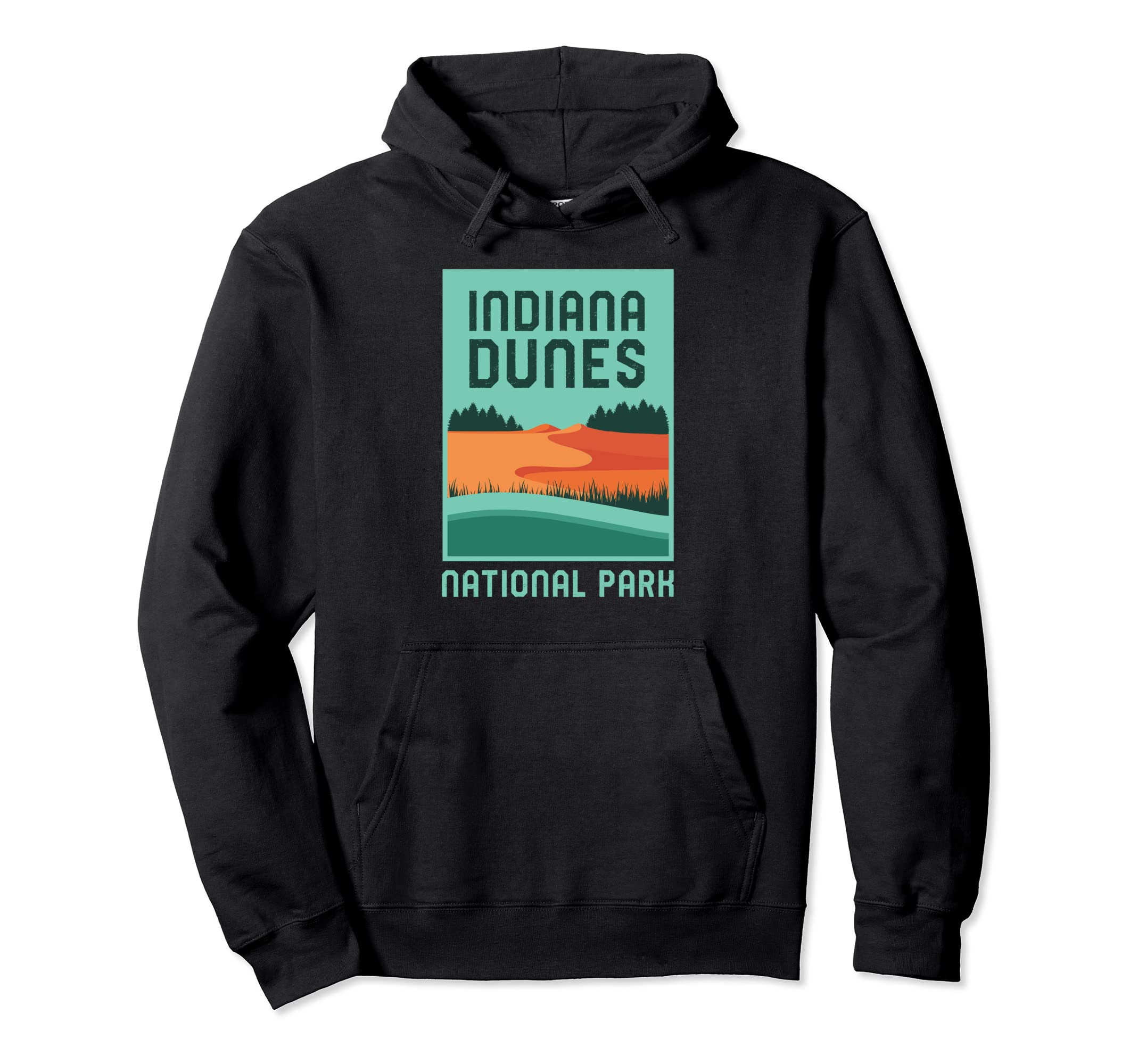 Indiana Dunes National Park Vacation Hoodie - Aesthetic Graphic for Adults - T-Shirt, Sweatshirt, Hoodie