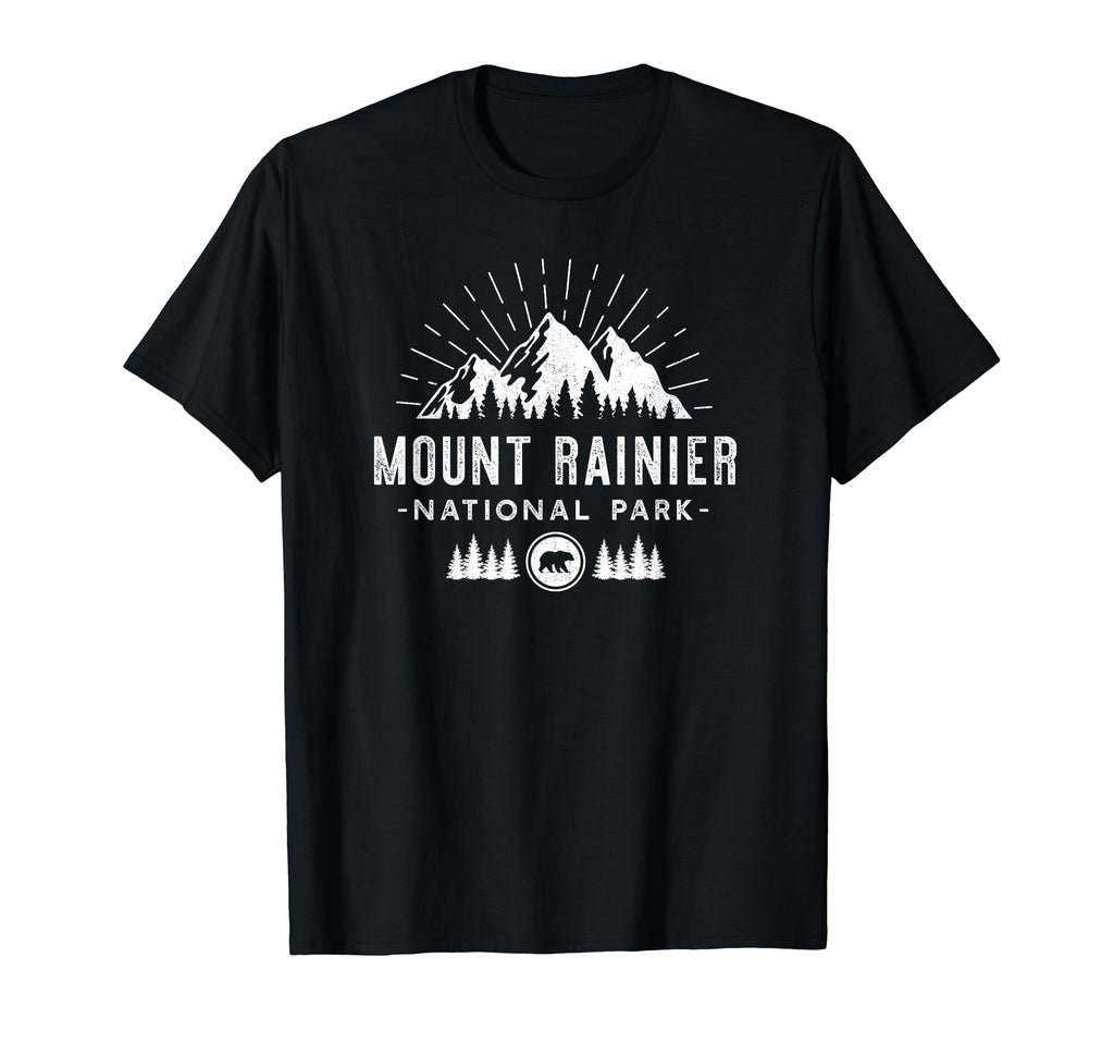 Mount Rainier National Park Hiking T-Shirt - Streetwear Style Unisex - T-Shirt, Sweatshirt, Hoodie
