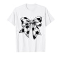 Coquette Bow Soccer Ball Mom Life Game T-Shirt - Trendy Graphic for Adults - T-Shirt, Sweatshirt, Hoodie