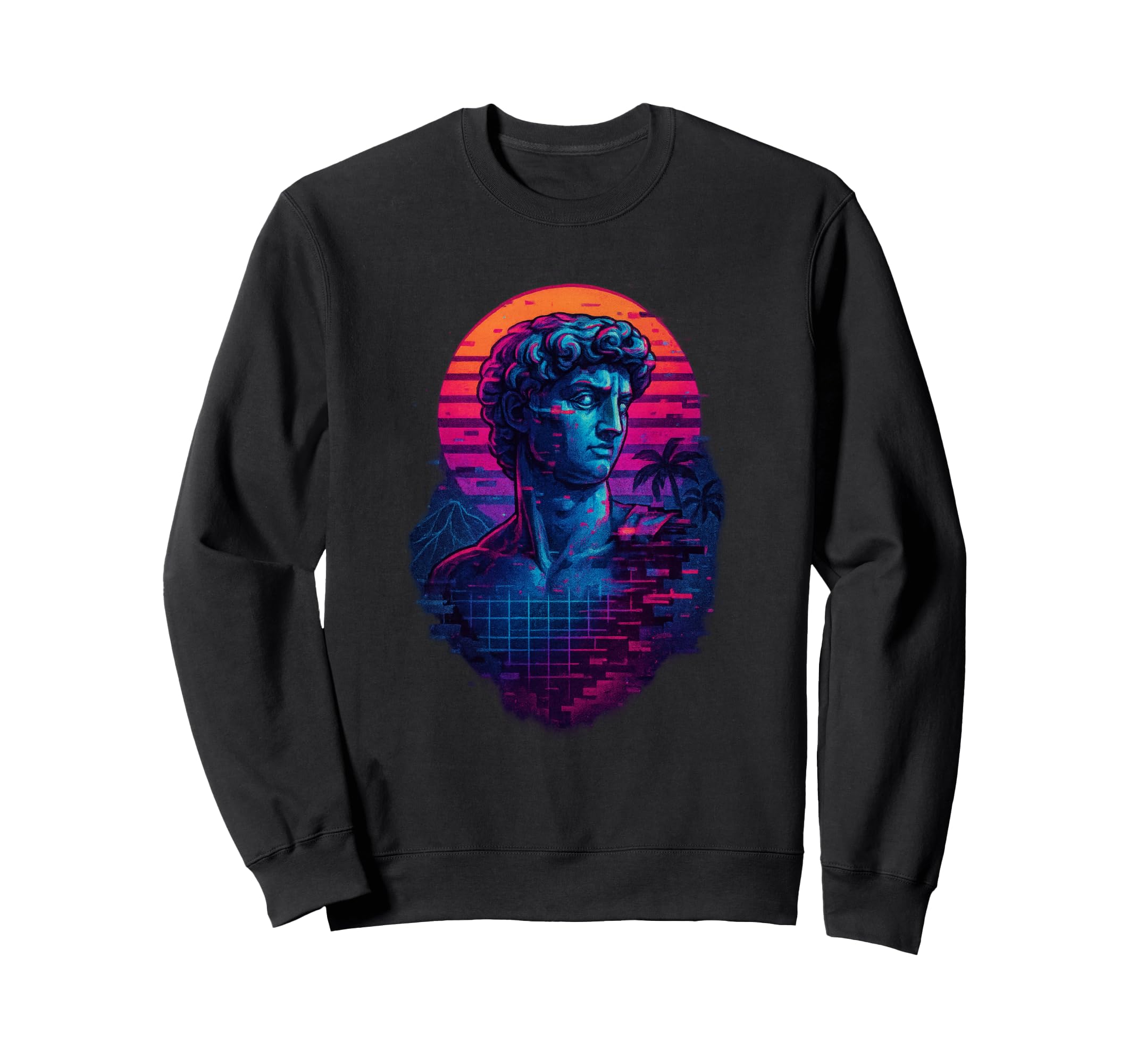 80S Synthwave Sweatshirt - Streetwear Style for Adults - T-Shirt, Sweatshirt, Hoodie