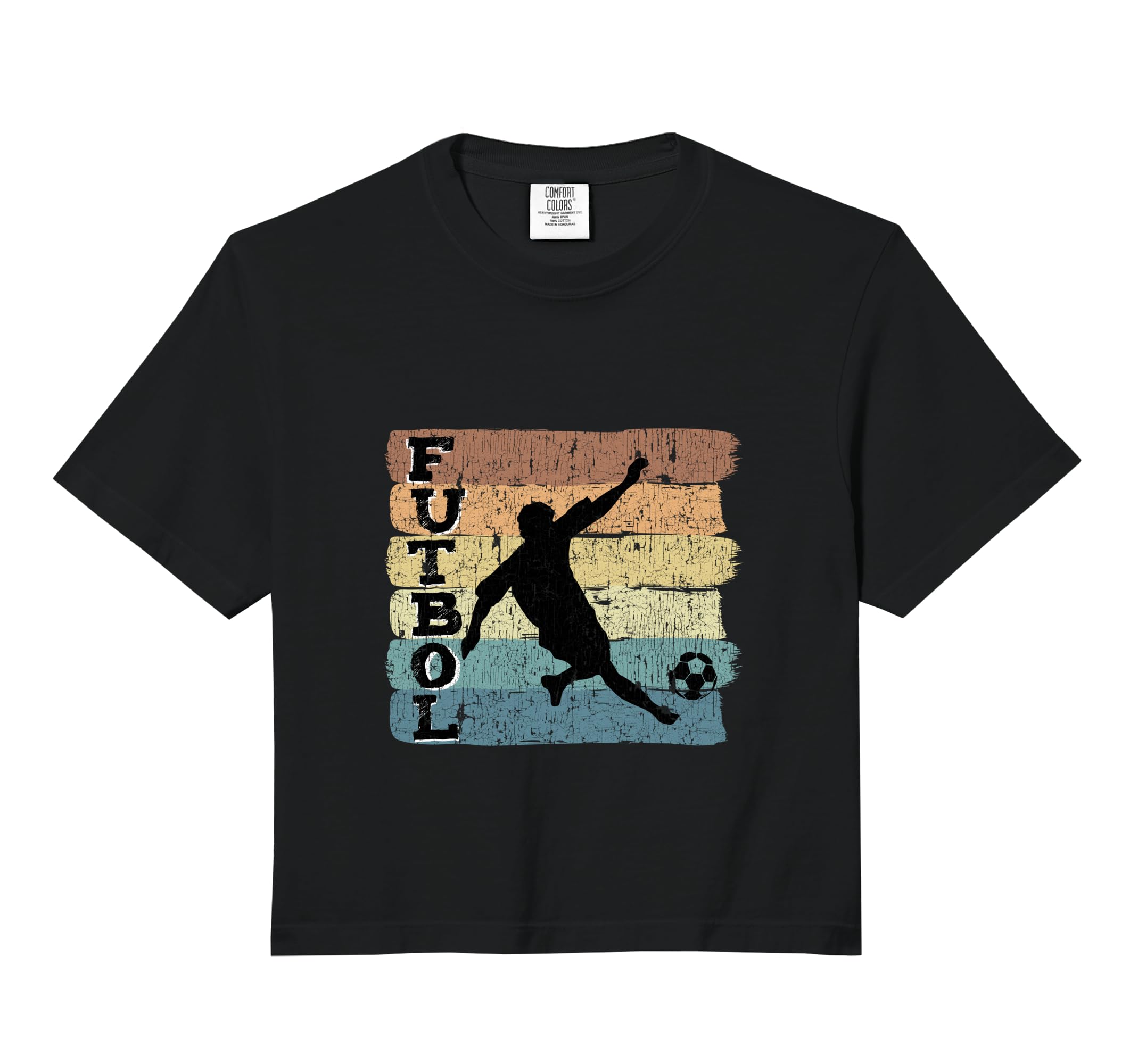 Soccer Player Silhouette Action T-Shirt - Trendy Graphic for Adults - T-Shirt, Sweatshirt, Hoodie