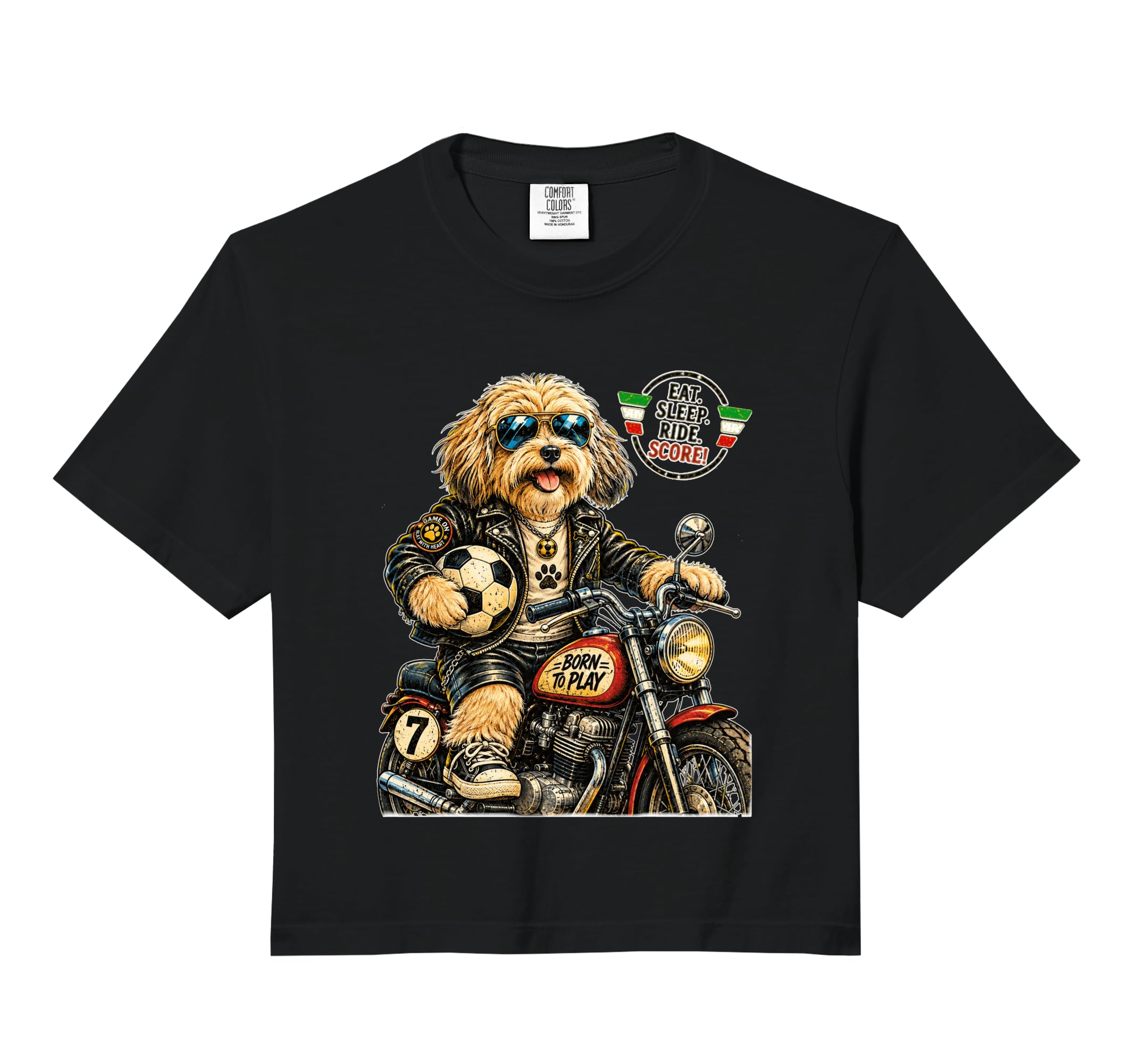 Havanese Ride Motorbike Love Sweatshirt - Fun Novelty Design Men Women - T-Shirt, Sweatshirt, Hoodie