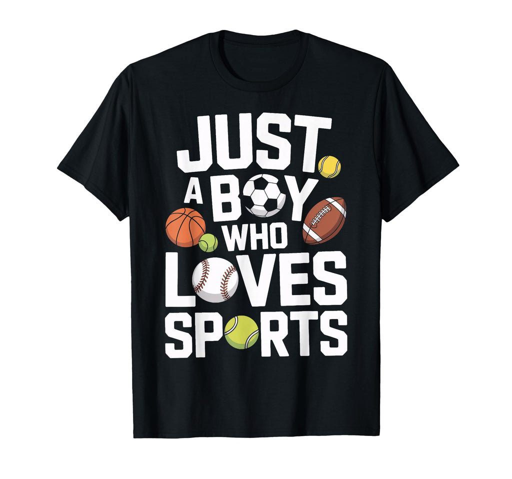 Just Who Loves Sports Soccer Baseball T-Shirt - Aesthetic Graphic Unisex - T-Shirt, Sweatshirt, Hoodie