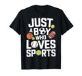 Just Who Loves Sports Soccer Baseball T-Shirt - Aesthetic Graphic Unisex - T-Shirt, Sweatshirt, Hoodie