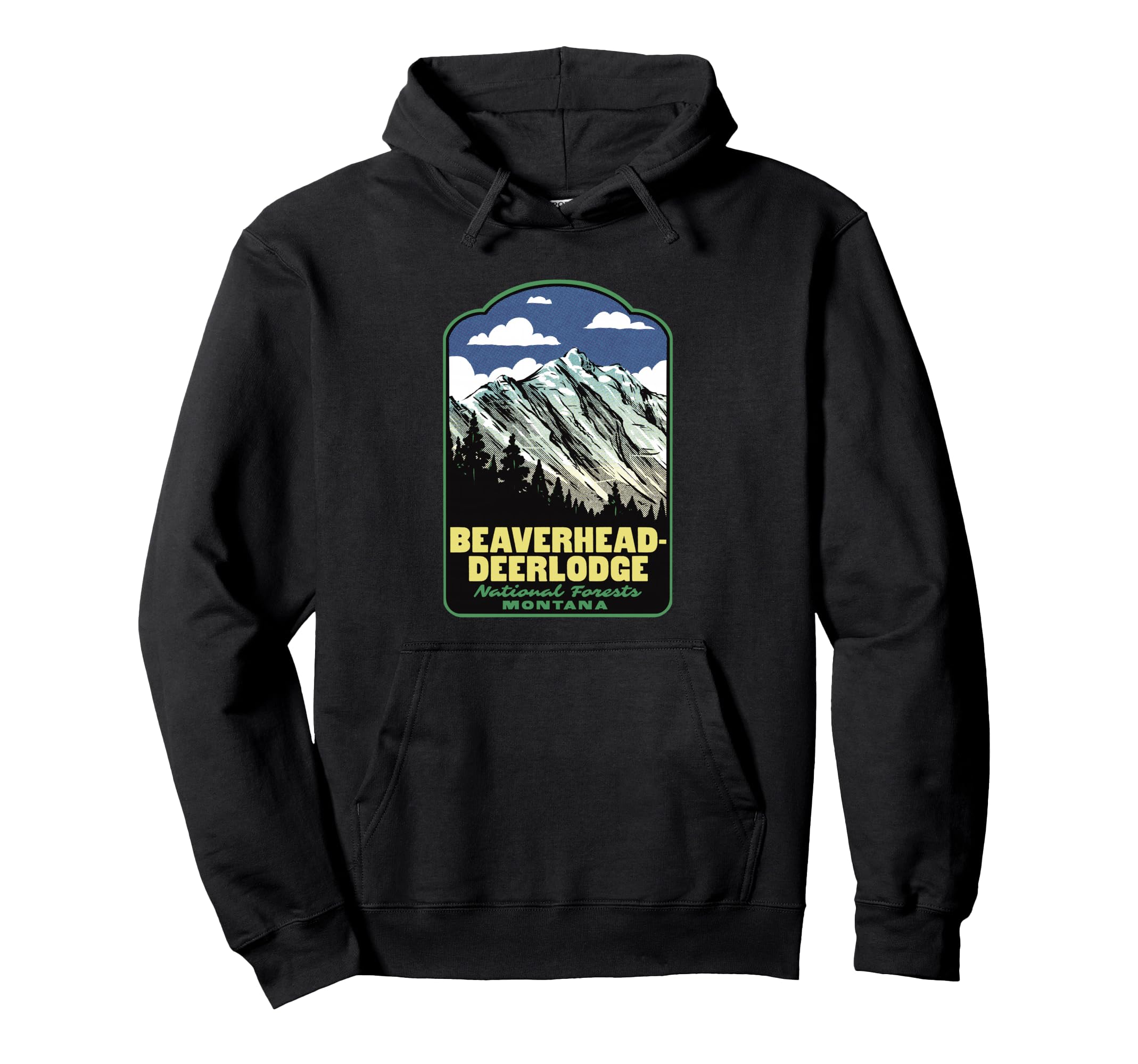 Beaverhead Deerlodge National Forests Hoodie - Aesthetic Graphic Unisex - T-Shirt, Sweatshirt, Hoodie