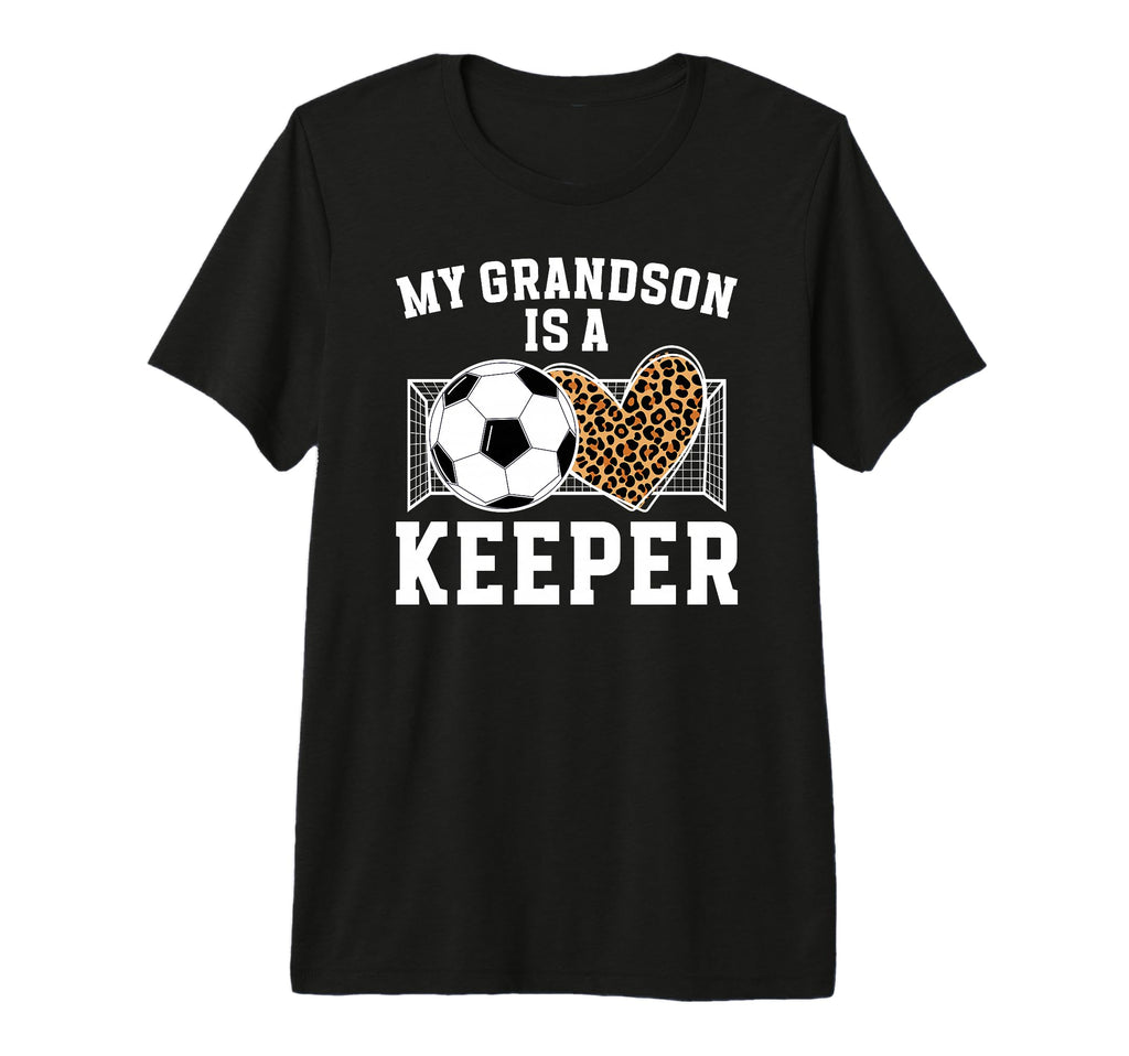 Proud Soccer Keeper Grandma Soccer T-Shirt - Custom Art Print Men Women - T-Shirt, Sweatshirt, Hoodie
