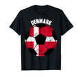 Denmark Soccer Game Player Football Fan T-Shirt - Trendy Graphic Unisex - T-Shirt, Sweatshirt, Hoodie