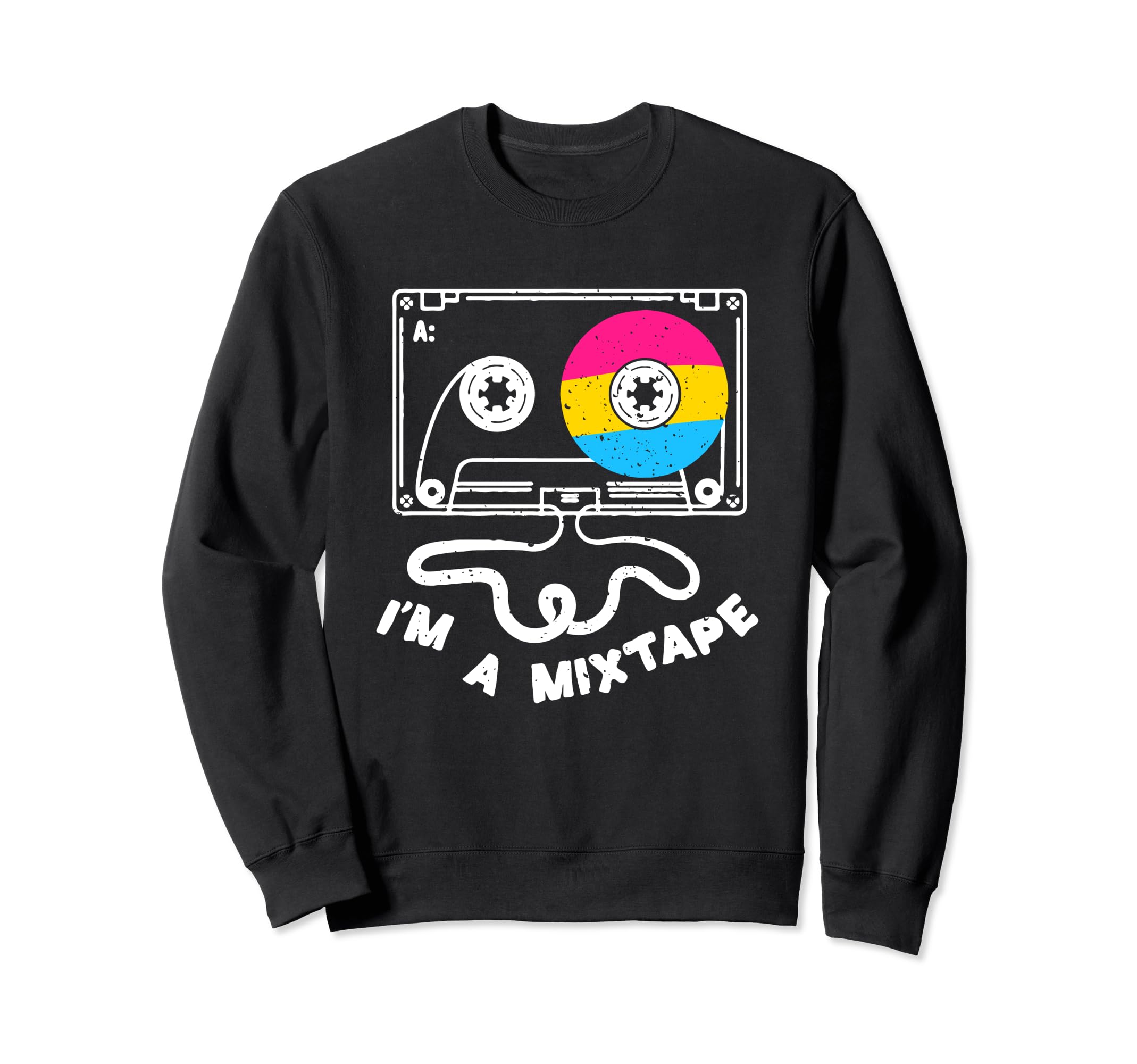 Im Mixtape Music Cassette Tape Sweatshirt - Aesthetic Graphic Men Women - T-Shirt, Sweatshirt, Hoodie