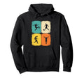 Soccer Player Football Fan Distressed Hoodie - Novelty Apparel Men Women - T-Shirt, Sweatshirt, Hoodie