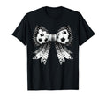 Coquette Bow Funny Soccer Lover Game T-Shirt - Custom Art Print for Adults - T-Shirt, Sweatshirt, Hoodie