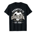 Promoted To Grandpa Est 2026 Soccer T-Shirt - Aesthetic Graphic Unisex - T-Shirt, Sweatshirt, Hoodie