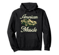 American Muscle Car Car Hoodie - Trendy Graphic Unisex - T-Shirt, Sweatshirt, Hoodie