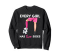 Every Has Two Sides Cleats High Sweatshirt - Trendy Graphic for Adults - T-Shirt, Sweatshirt, Hoodie