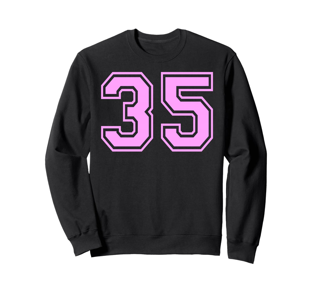 35 Number Thirty Five Sports Varsity Sweatshirt - Graphic Print Unisex - T-Shirt, Sweatshirt, Hoodie