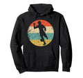 Soccer Player Silhouette Sports Hoodie - Custom Art Print for Adults - T-Shirt, Sweatshirt, Hoodie