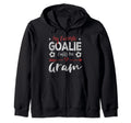 Funny Soccer Goalie Goalkeeper Mom T-Shirt - Minimalist Print Men Women - T-Shirt, Sweatshirt, Hoodie