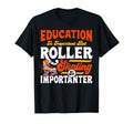 Roller Skating Skate 1970S Education T-Shirt - Minimalist Print for Adults - T-Shirt, Sweatshirt, Hoodie