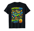 Roller Skating 9Th Birthday Party T-Shirt - Custom Art Print Men Women - T-Shirt, Sweatshirt, Hoodie