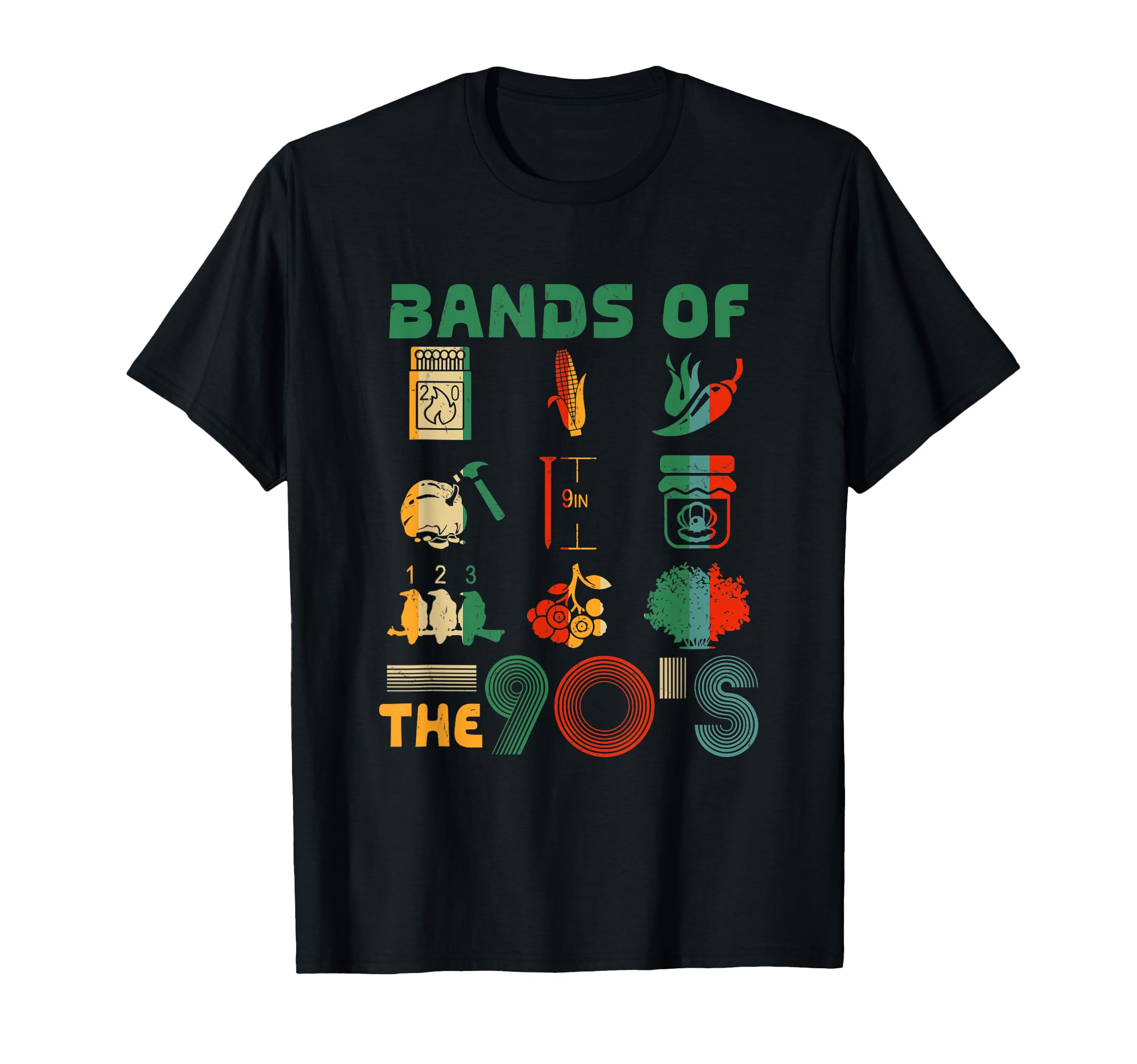 Popular Music Bands 90S Funny Rock T-Shirt - Streetwear Style for Adults - T-Shirt, Sweatshirt, Hoodie