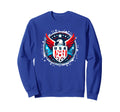 American Flag Soccer Player Teen Sweatshirt - Unique Graphic for Adults - T-Shirt, Sweatshirt, Hoodie