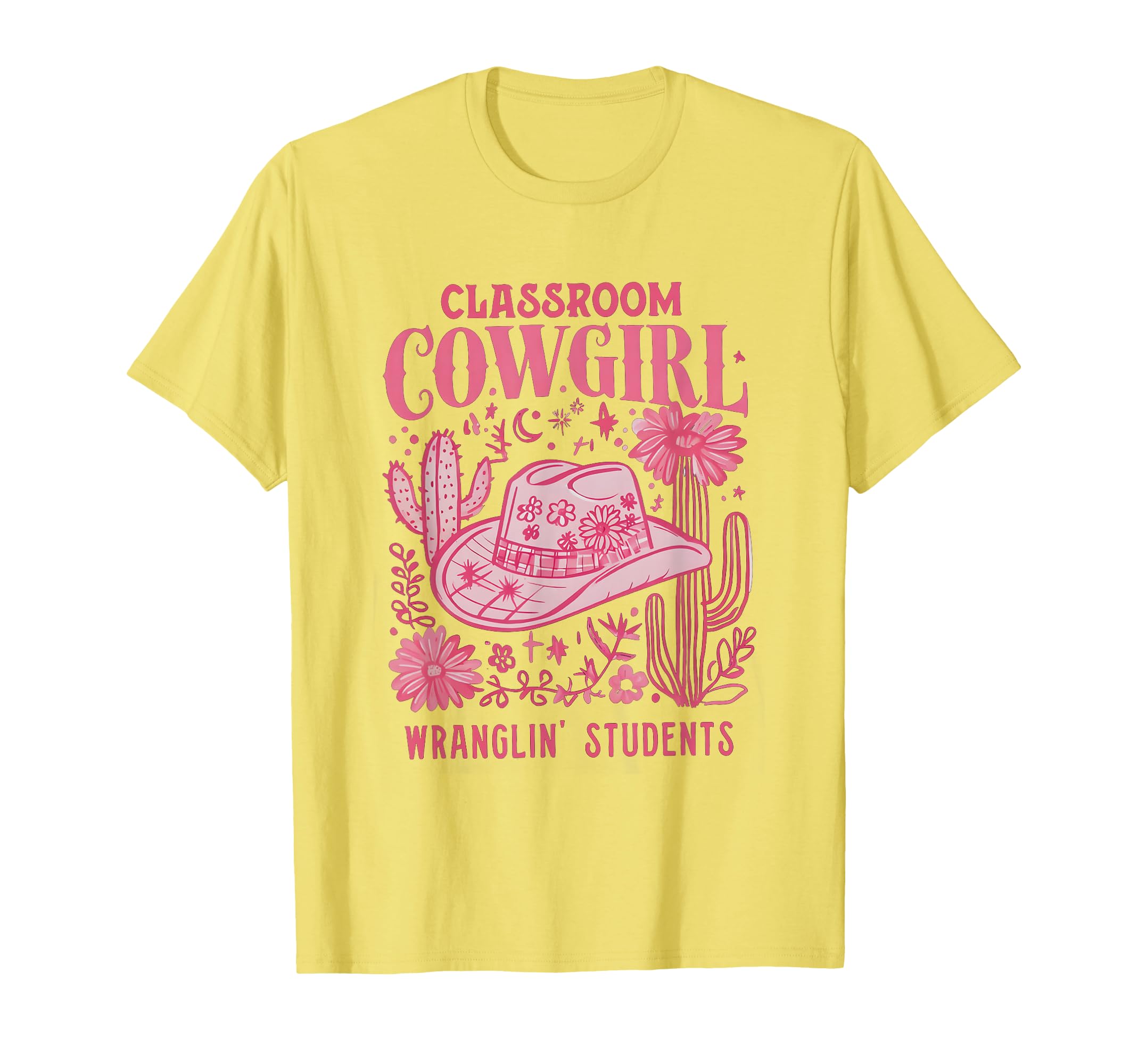 Classroom Cowgirl Wrangling Students T-Shirt - Aesthetic Graphic Men Women - T-Shirt, Sweatshirt, Hoodie