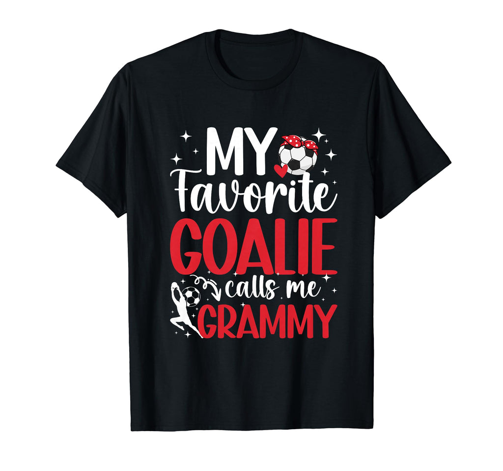 My Favorite Soccer Goalie Grammy Soccer T-Shirt - Minimalist Print Unisex - T-Shirt, Sweatshirt, Hoodie
