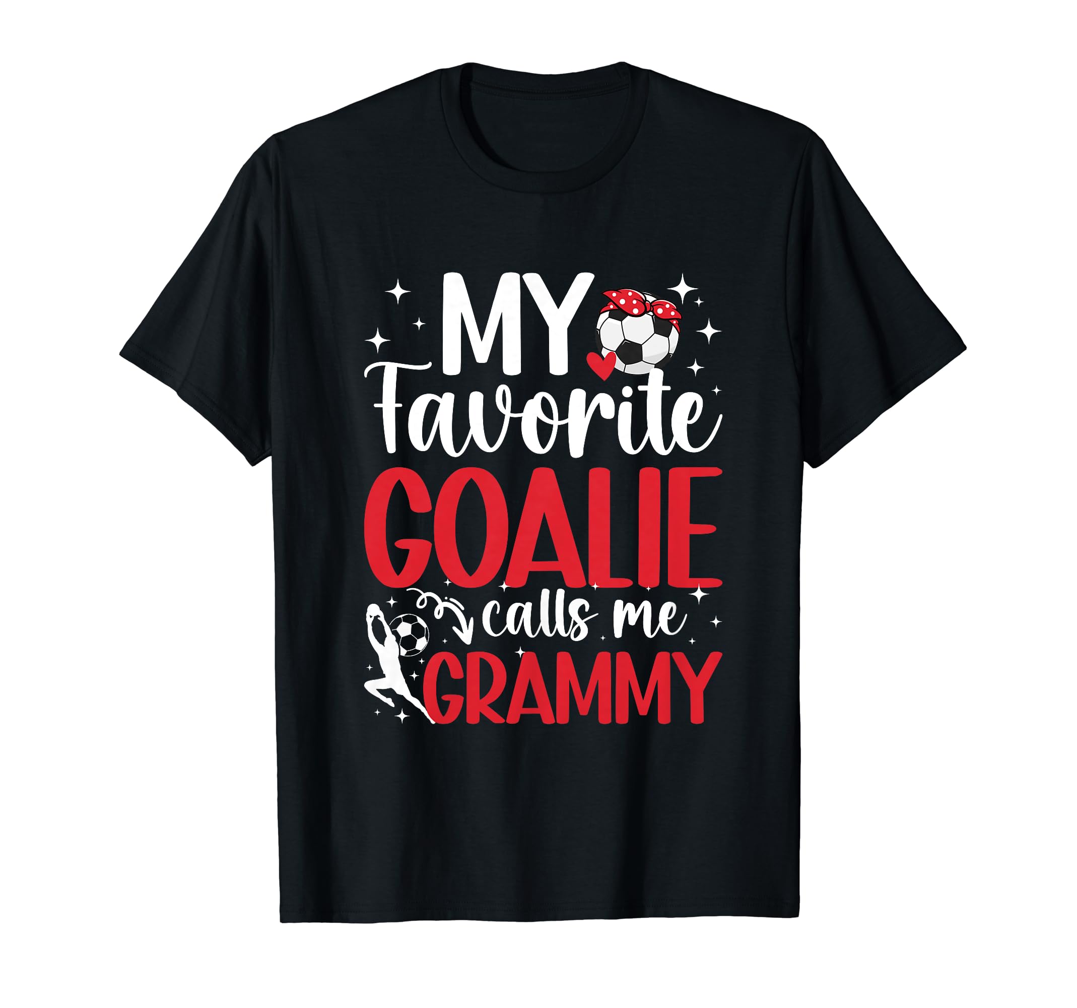 My Favorite Soccer Goalie Grammy Soccer T-Shirt - Minimalist Print Unisex - T-Shirt, Sweatshirt, Hoodie
