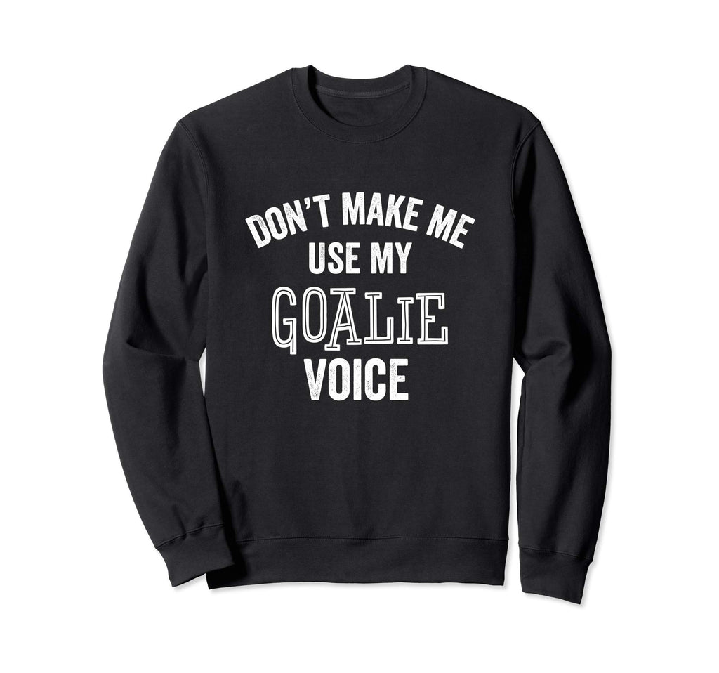 Funny Goalie Hockey Soccer Sweatshirt - Minimalist Print for Adults - T-Shirt, Sweatshirt, Hoodie
