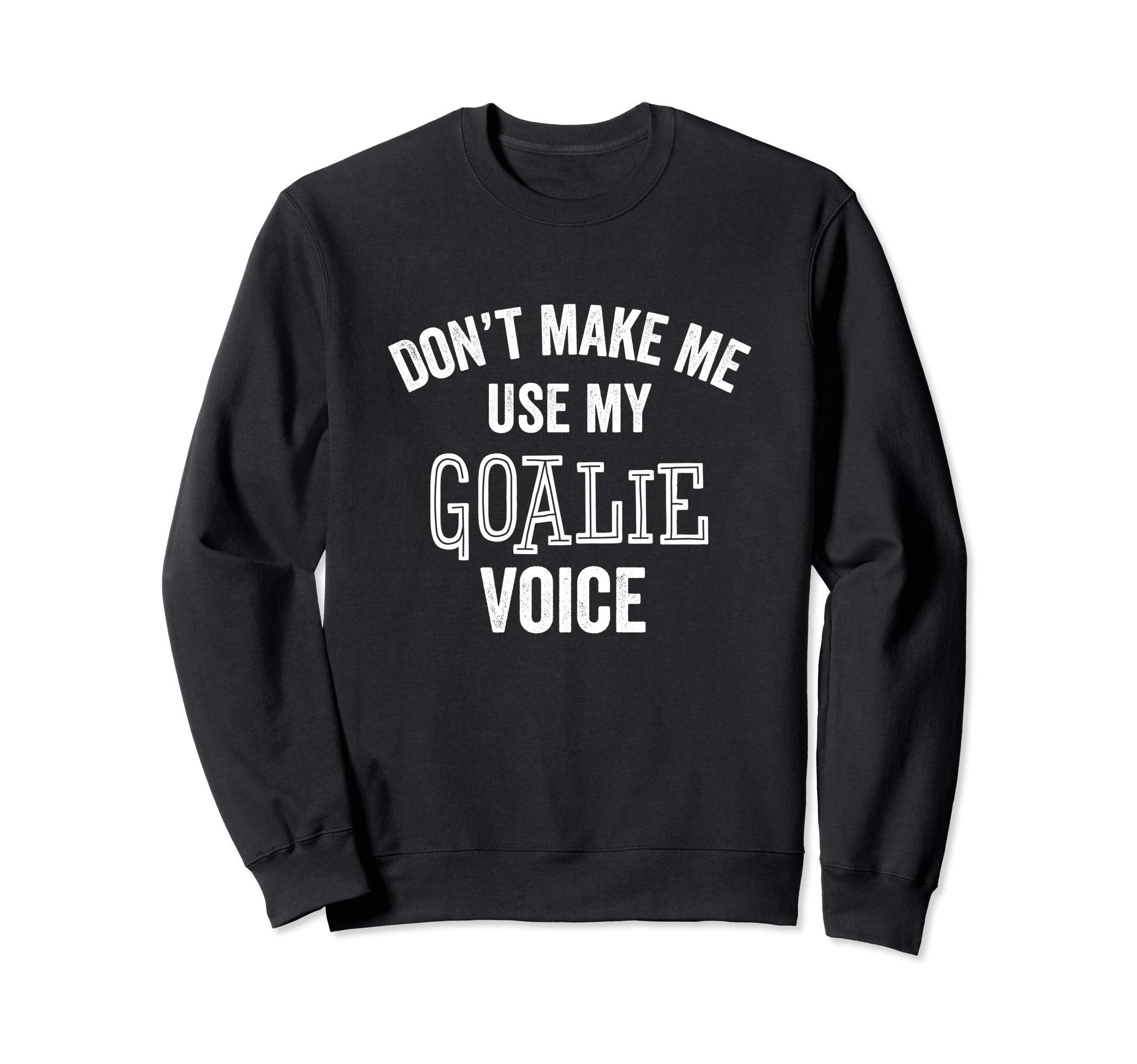 Funny Goalie Hockey Soccer Sweatshirt - Minimalist Print for Adults - T-Shirt, Sweatshirt, Hoodie