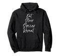 Funny Soccer Eat Sleep Soccer Repeat Hoodie - Custom Art Print for Adults - T-Shirt, Sweatshirt, Hoodie
