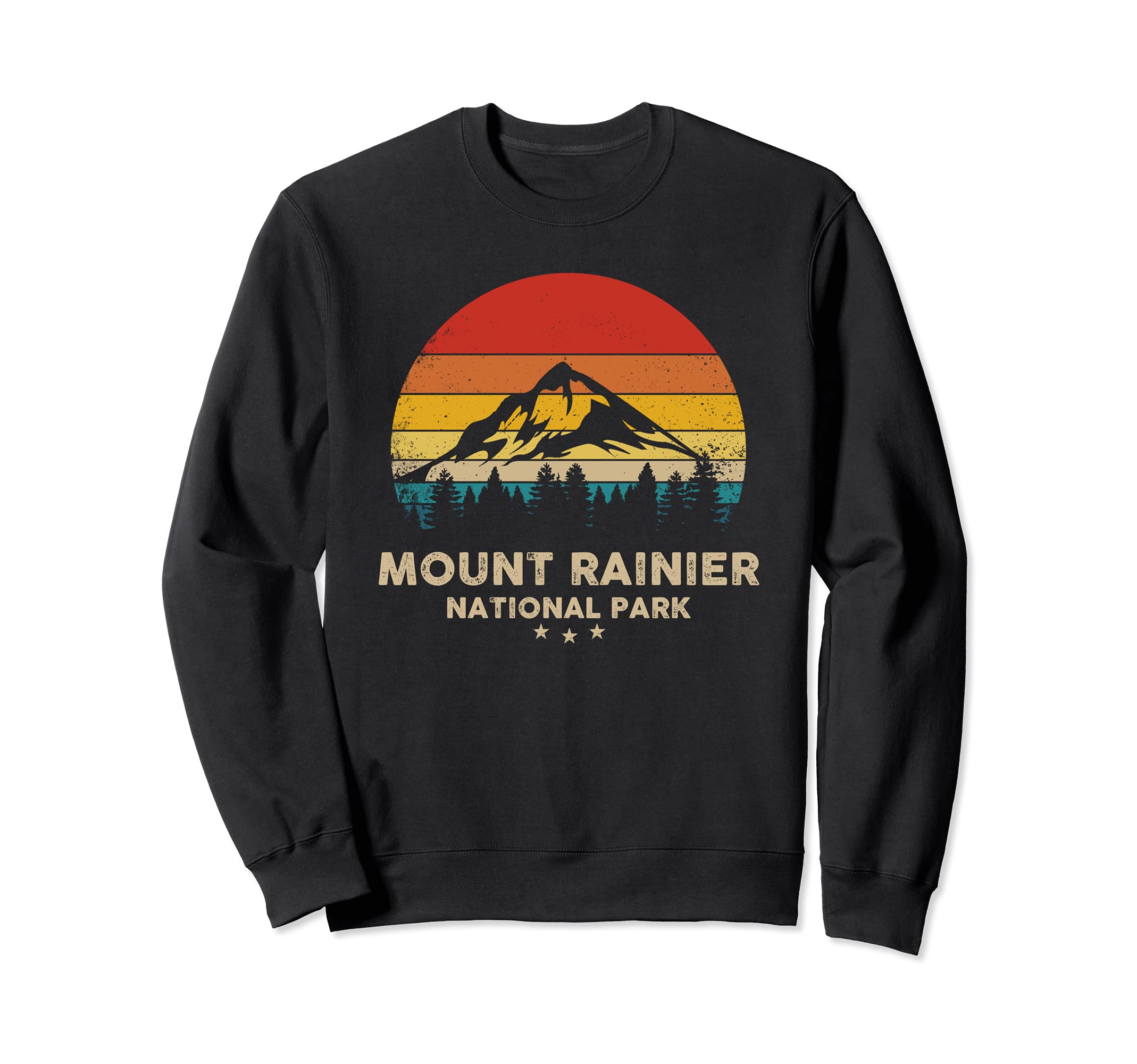 Mount Rainier National Park Souvenir Sweatshirt - Trendy Graphic Unisex - T-Shirt, Sweatshirt, Hoodie