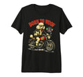 Poodle Motorbike Love Footbal Soccer T-Shirt - Custom Art Print for Adults - T-Shirt, Sweatshirt, Hoodie