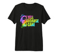 Funny Soccer Fan I Yell Because I T-Shirt - Casual Everyday Wear Men Women - T-Shirt, Sweatshirt, Hoodie