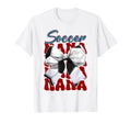Soccer Nana Bow Soccer Mom Mommy T-Shirt - Custom Art Print Men Women - T-Shirt, Sweatshirt, Hoodie